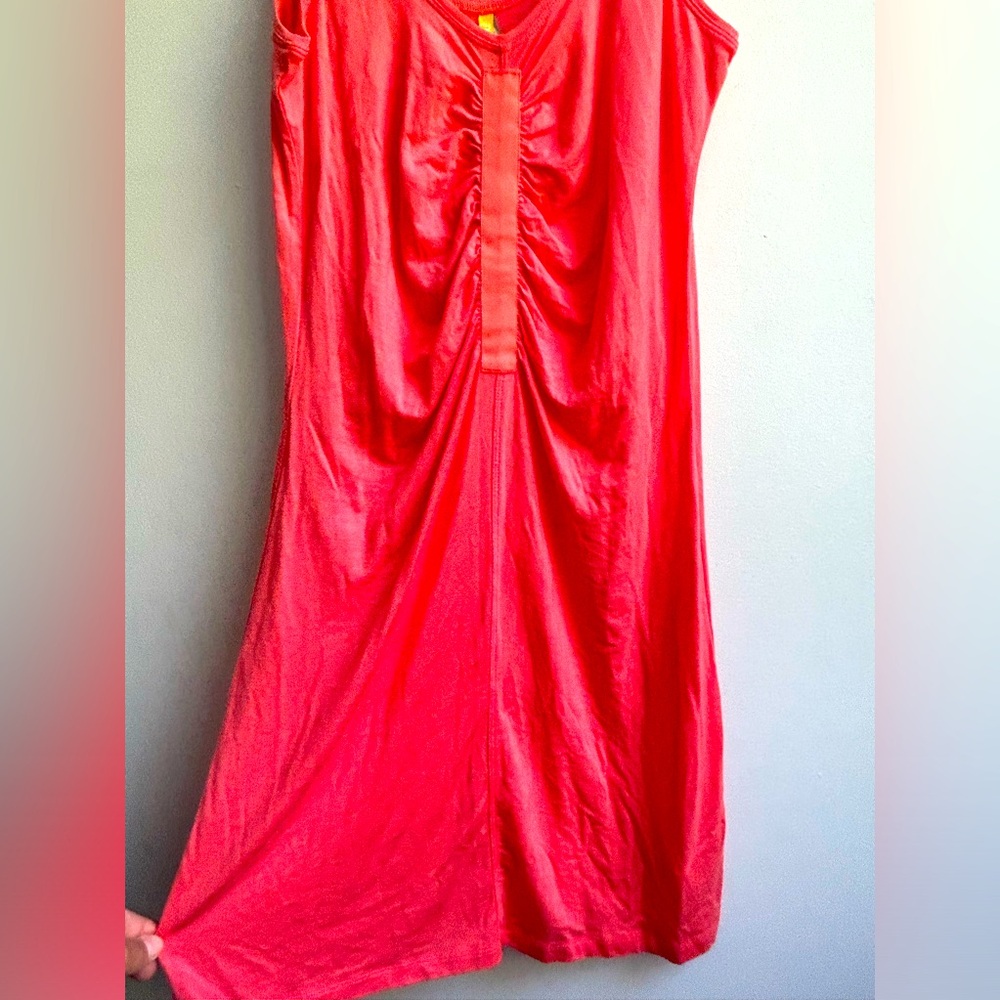 LOLE womens XS coral coloured summer dress